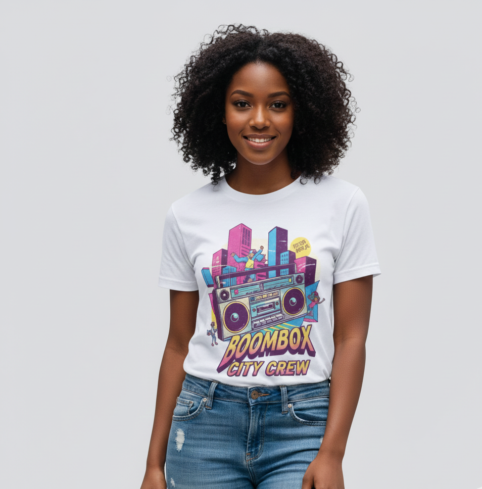 The Westside Boombox City Crew Tee