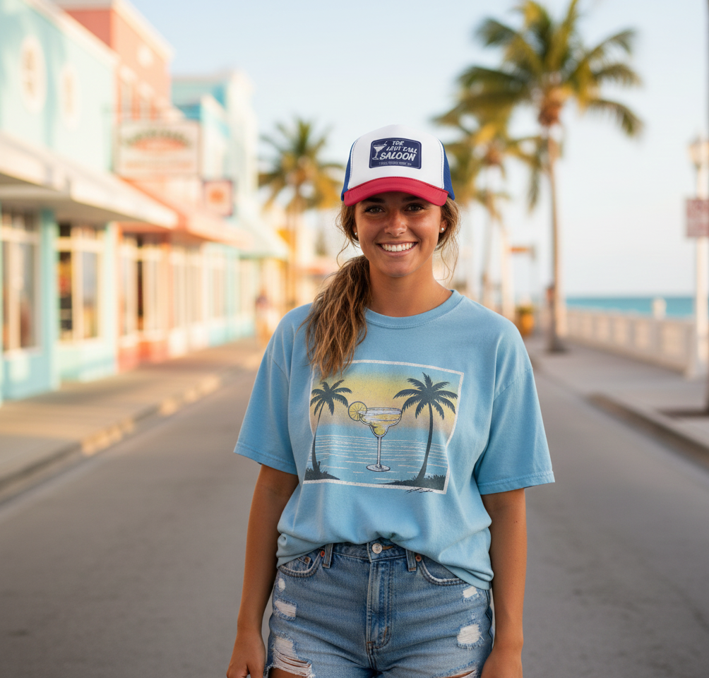 The Y2k Last Call Saloon Trucker Hat