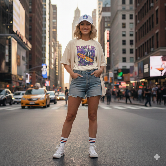 All-Over Print Women's Crew Neck T-Shirt