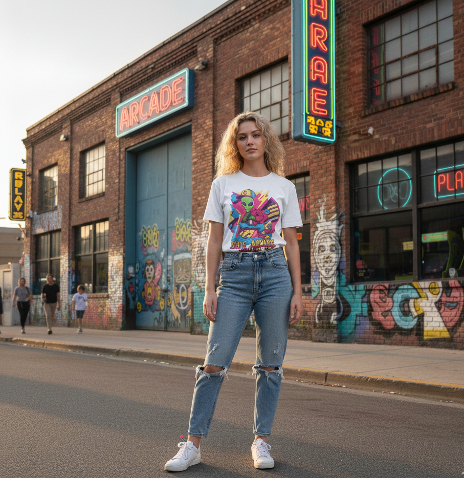 The Vintage Arcade Champion Tee