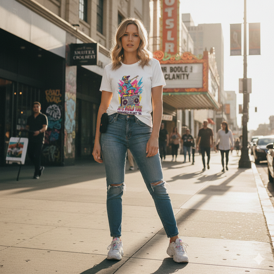 All-Over Print Women's Crew Neck T-Shirt