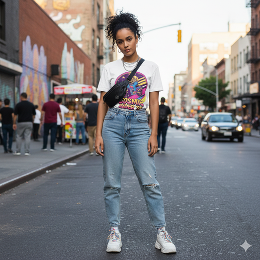 All-Over Print Women's Crew Neck T-Shirt